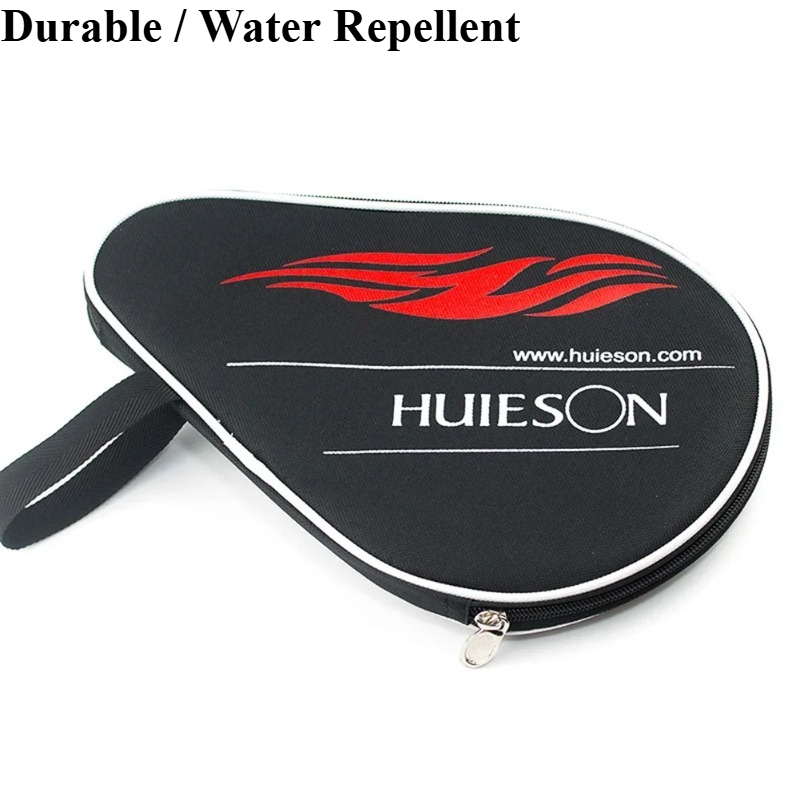 Table Tennis Defense - Draagbare tafeltennisbatzakken Schokabsorberende beschermhoes voor pingpongracket