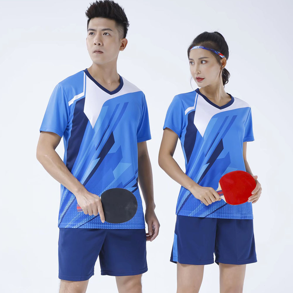 Table Tennis Uniform - Tafeltennis Jersey Sets Voor Mannen Vrouwen