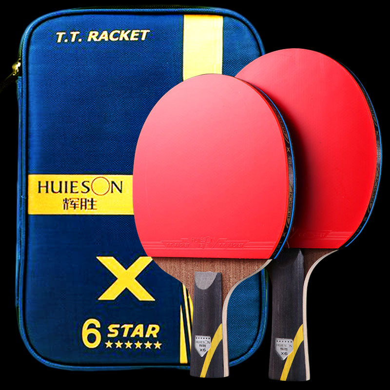 Table Tennis Bat Butterfly - Huieson 5/6 Star Tafeltennisracket Carbon Offensief