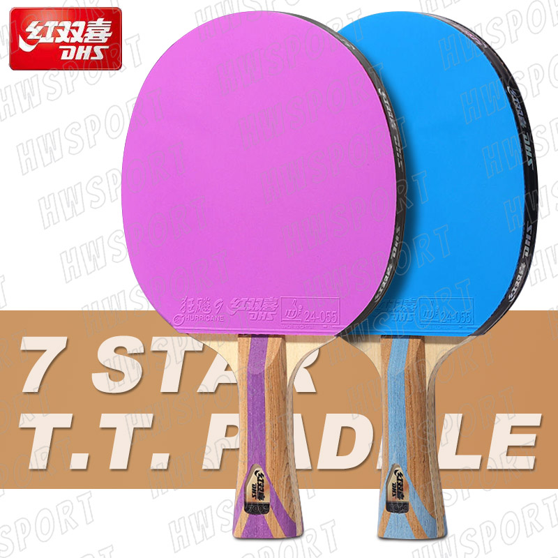 Table Tennis Bat Butterfly - Dhs 6 Ster Kleur Tafeltennis Racket