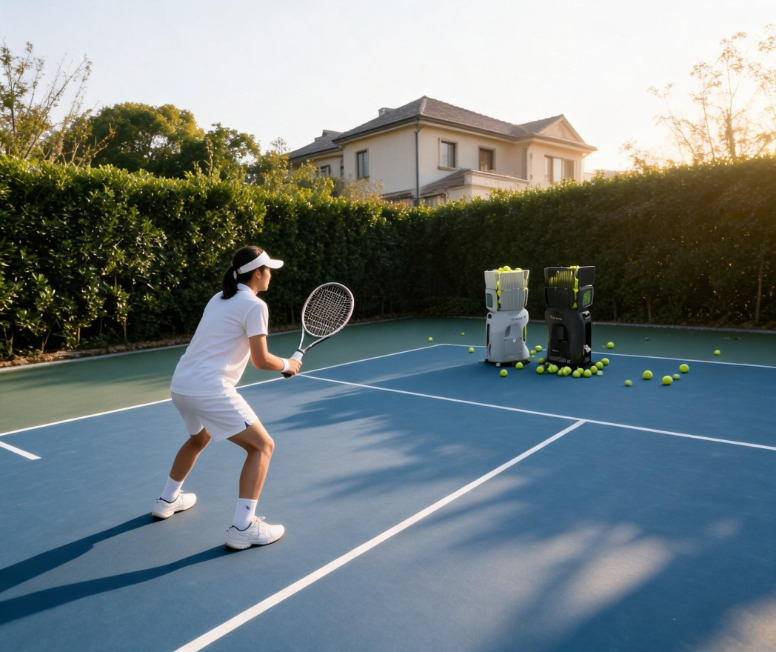 Robot Ball Machine - Groothandel Tenniix Tennisbalmachine Draagbare AI Tennisrobot