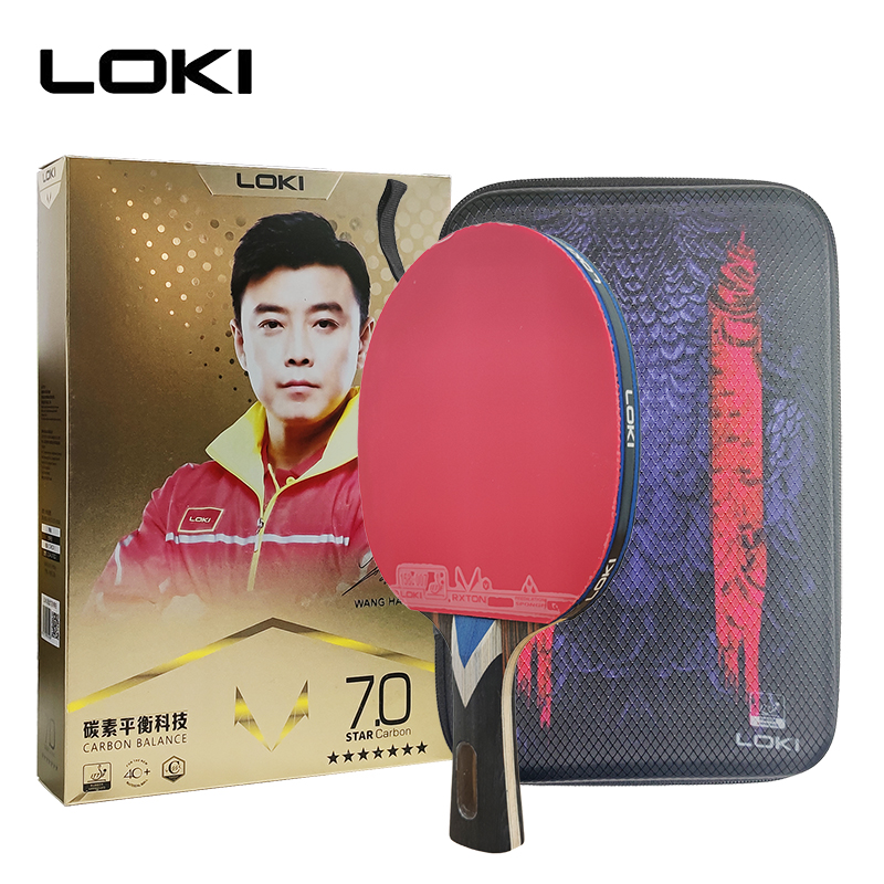 Table Tennis Bat Butterfly - Loki 7 Ster Tafeltennis Racket Professionele