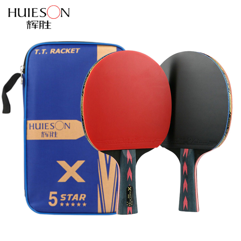 Table Tennis Eleven - Huieson 2-delige pingpongrackets set 5/6 ster