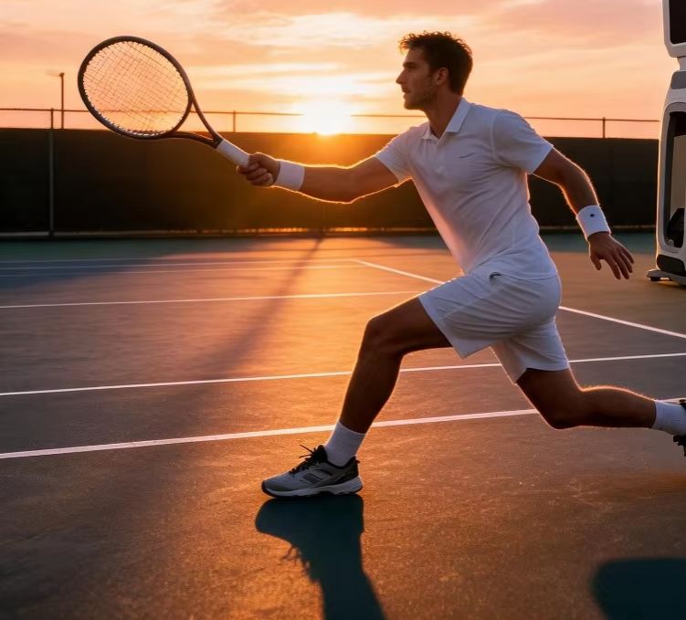 Robot Ball Machine - 2026 Nieuw Ontwerp AI Tenniix Tennisbal-Schietmachine