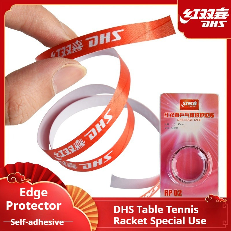 Table Tennis Defense - DHS zelfklevende Tafeltennis Racket Dikke Rand
