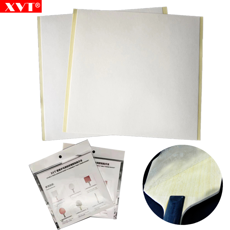 Table Tennis Post - XVT Tafeltennis Dubbelzijdig Zelfklevend Papier Ping
