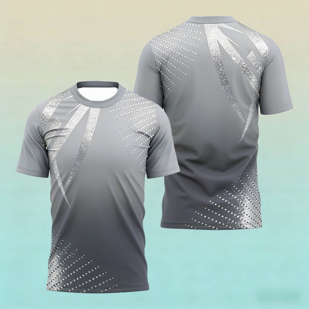 Table Tennis Uniform - Modieuze heren zomer tafeltennis trainingsshirt T-shirt