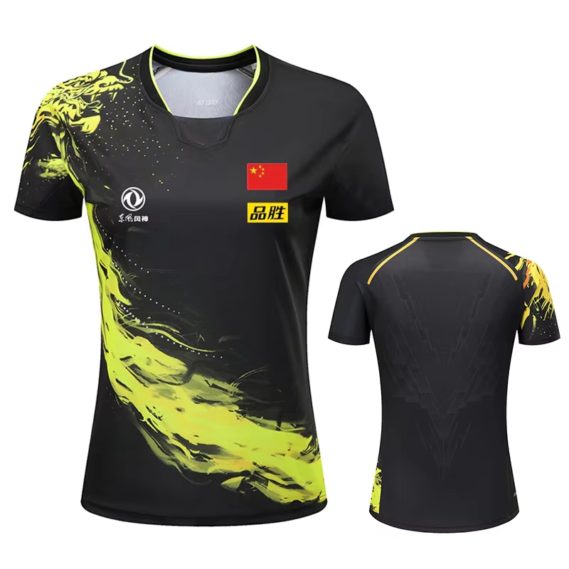 Table Tennis Uniform - China Dragon Tafeltennis Bedrukt T-shirt Voor