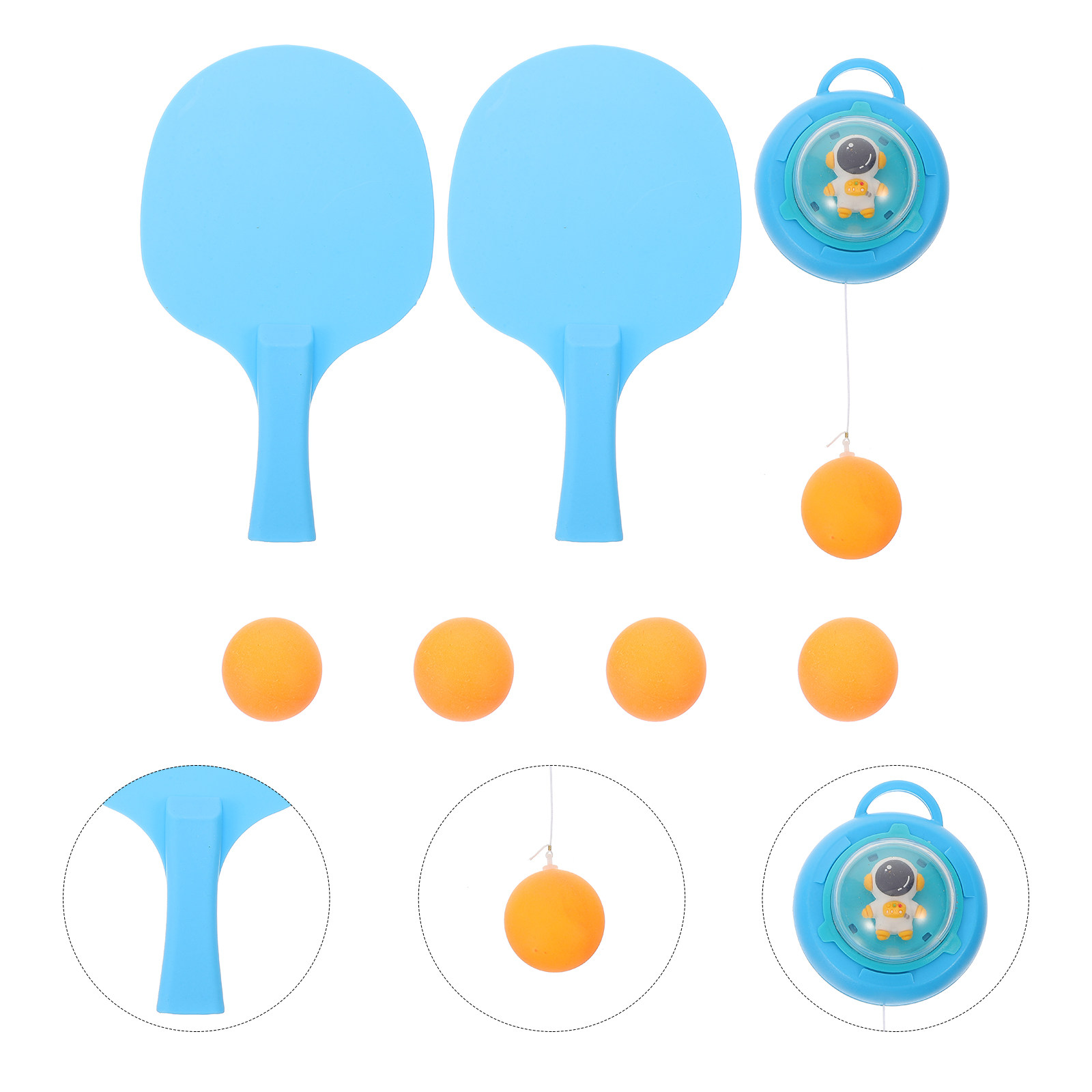 Table Tennis For Kids - 1Set Interactieve Tafeltennistrainer Hangende Indoor Trainingsset