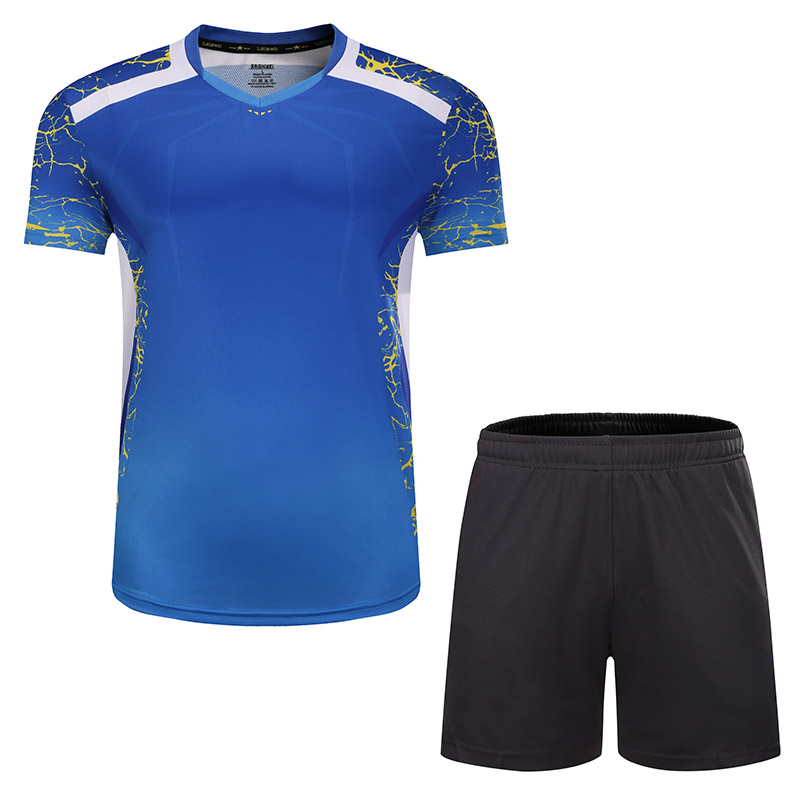 Table Tennis Uniform - Nieuwe Heren Tennist T-Shirt Tafeltennis Training