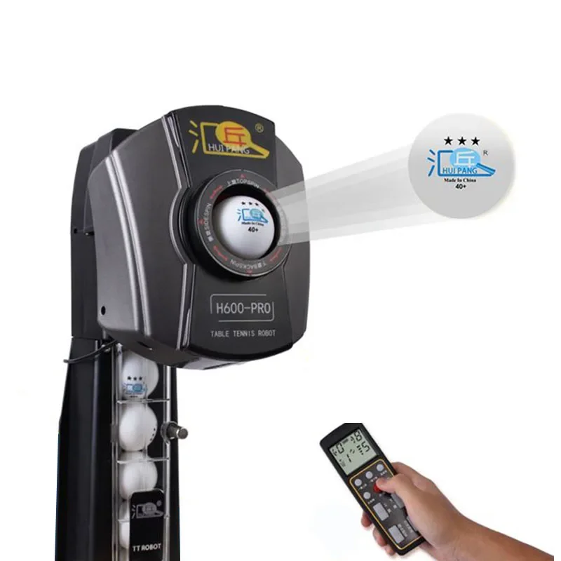Robot Ball Machine - HUIPANG H 600-PRO automatische draaibare 2.4G