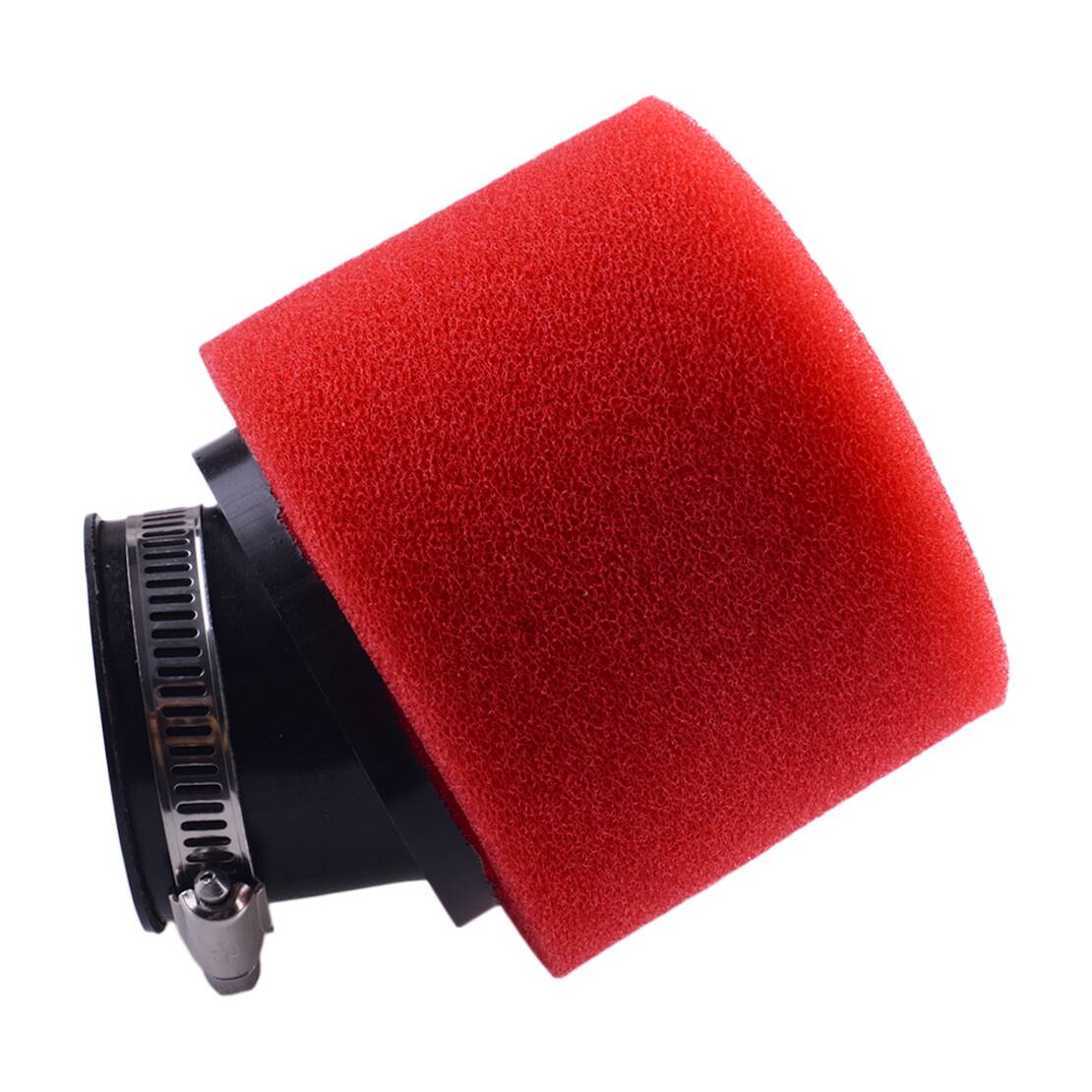Rubber Cleaner Foam - 48-50mm gebogen schuimluchtfilterreiniger met verstelbare klem