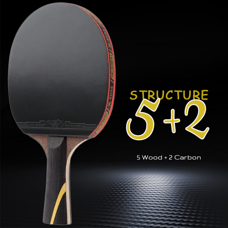 Huieson 5/6 Star Tafeltennisra - Table Tennis Bat Butterfly recensie en prijs