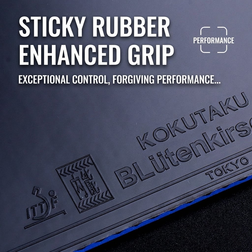 Kokutaku Tafeltennisbat Rubber - Table Tennis Rubber recensie en prijs