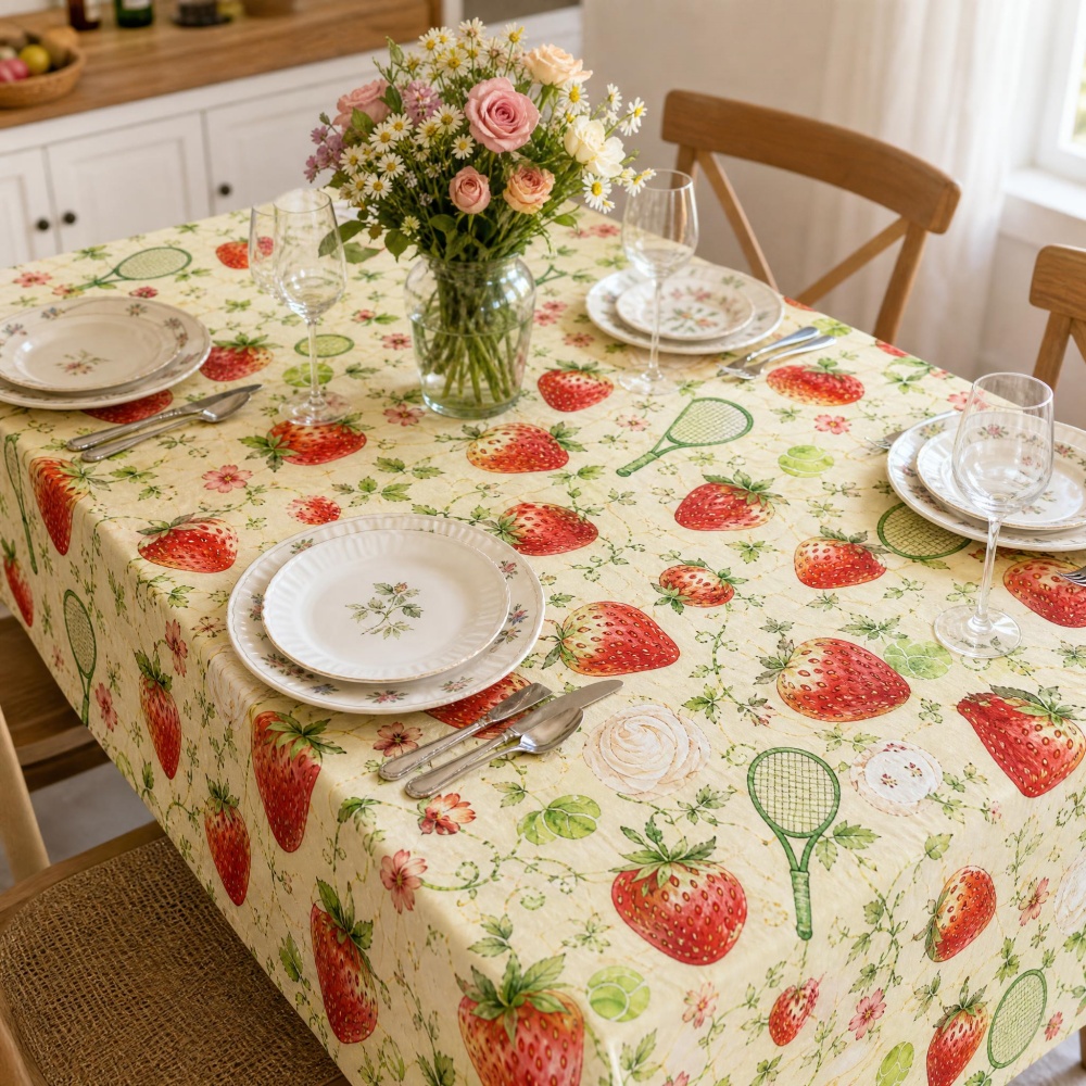 Aardbei Bloemen Tafelkleed Ret - Table Tennis News Today recensie en prijs