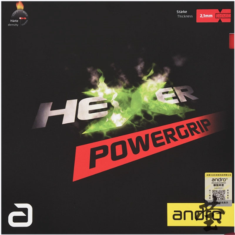 Andro HEXER GRIP tafeltennisru - Table Tennis Rubber recensie en prijs