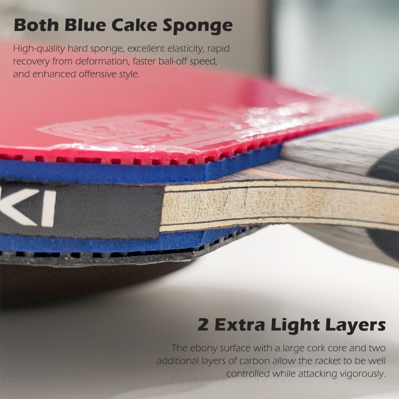 Loki 7 Ster Tafeltennis Racket - Table Tennis Bat Butterfly recensie en prijs