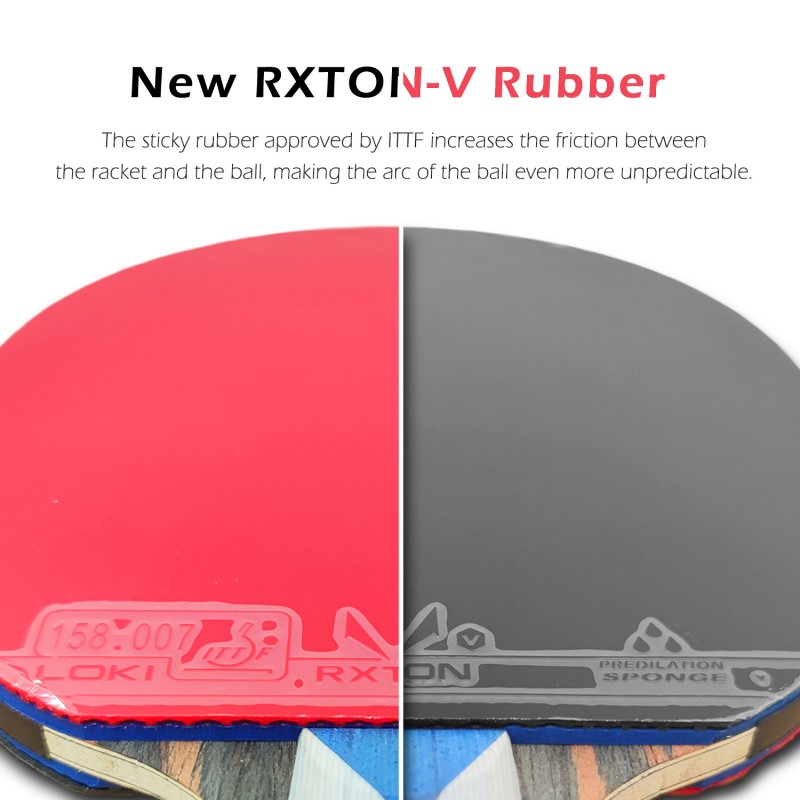Loki 7 Ster Tafeltennis Racket - Table Tennis Bat Butterfly recensie en prijs