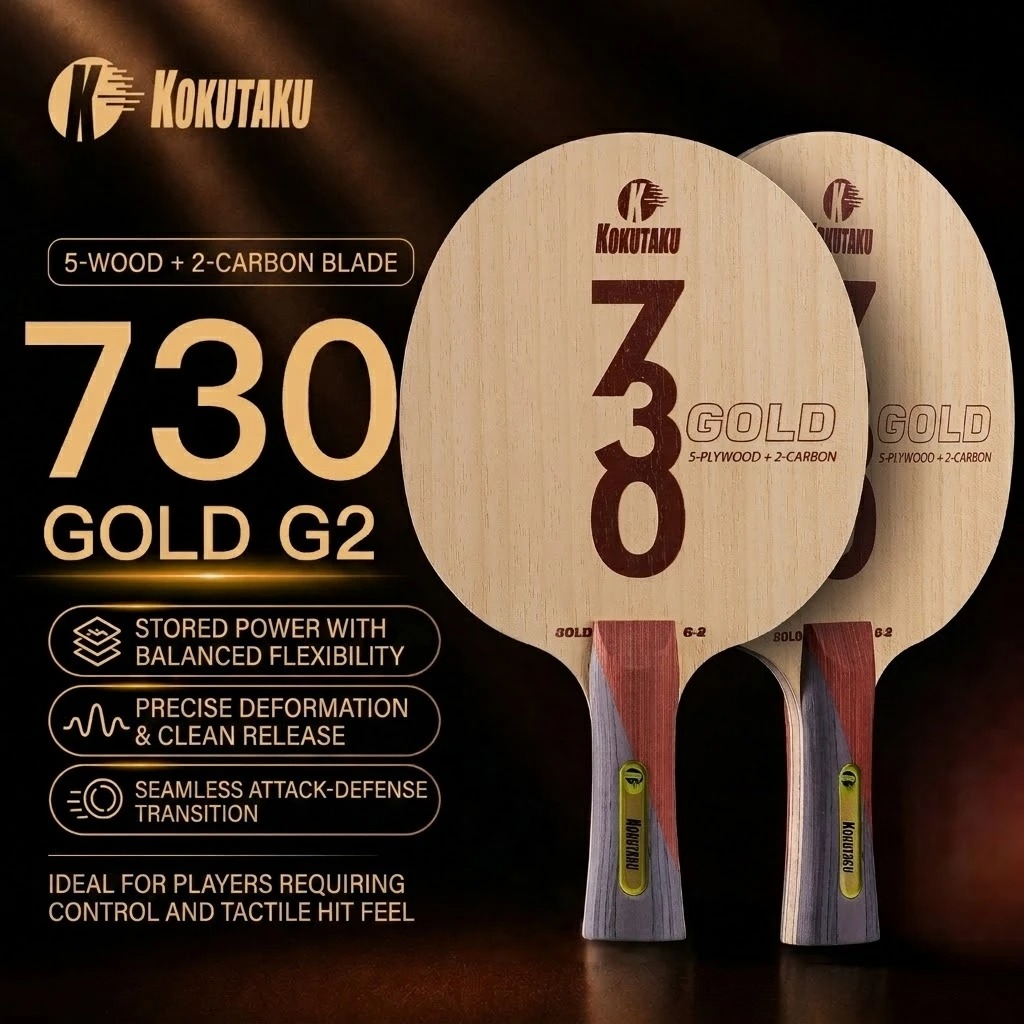 Kokutaku Tafeltennisbat FL 730 - Table Tennis Rubber recensie en prijs