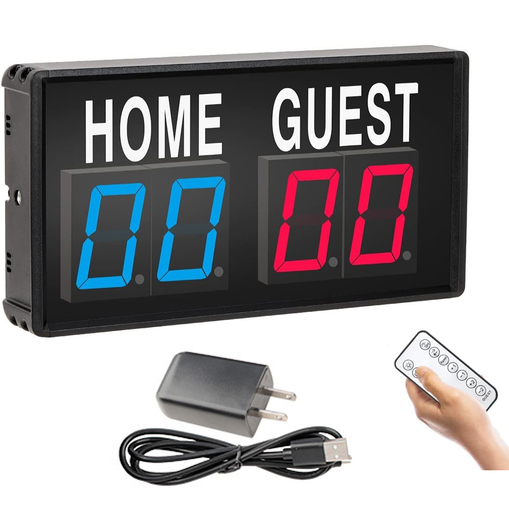 Draagbaar 4-cijferig LED-score - Table Tennis Scoring recensie en prijs