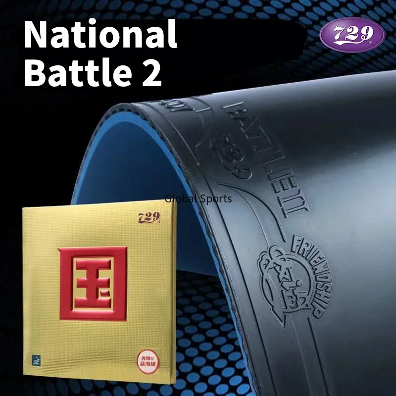 Originele 729 BATTLE 2 NATIONA - Table Tennis Bat Butterfly recensie en prijs