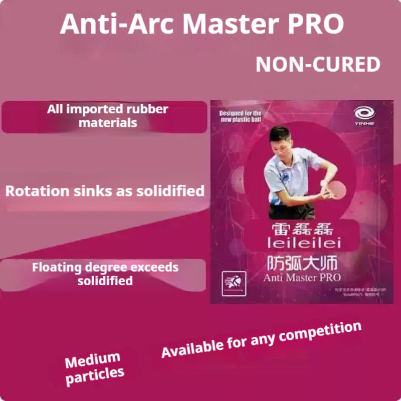 YINHE Anti Master PRO Lei Leil - Table Tennis Rubber recensie en prijs