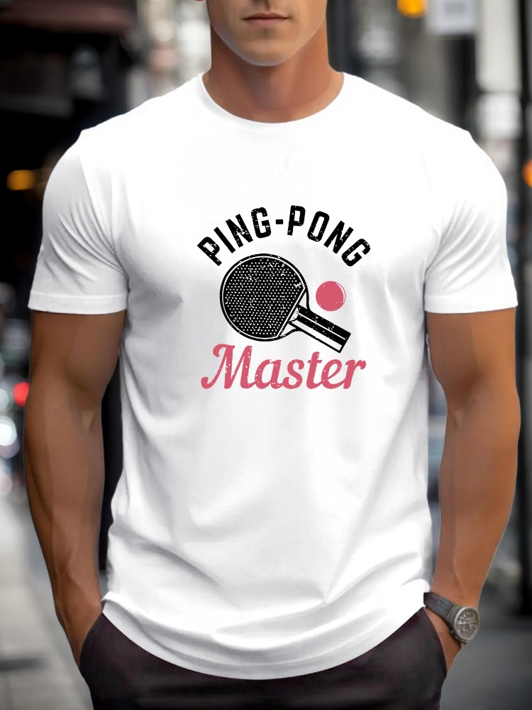 Heren T-shirt Ping Pong Master - Table Tennis Basic recensie en prijs