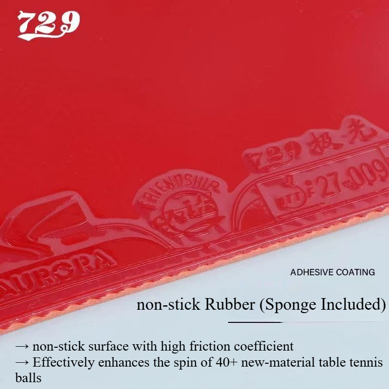 729 Friendship Aurora Max Tafe - Table Tennis Rubber recensie en prijs