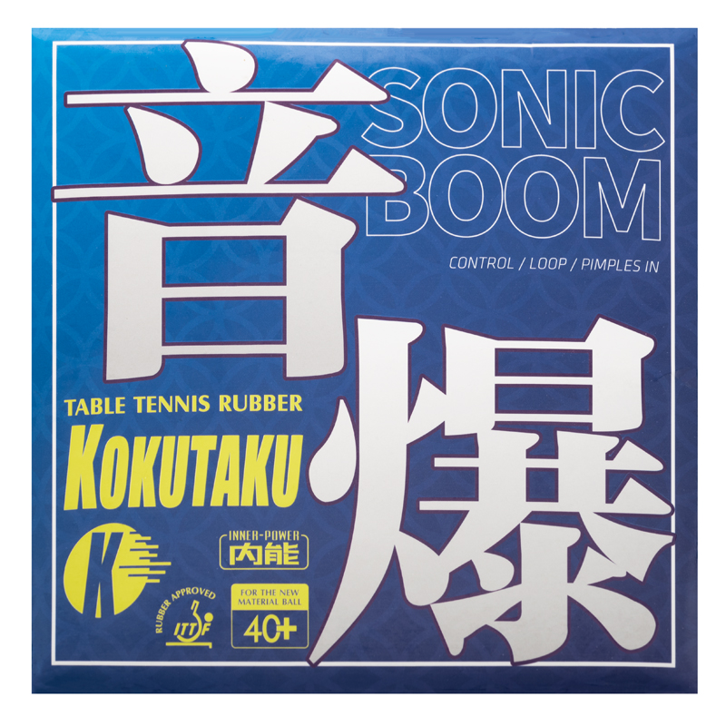 KOKUTAKU BLUE SONIC BOOM Tafel - Table Tennis Bat Butterfly recensie en prijs