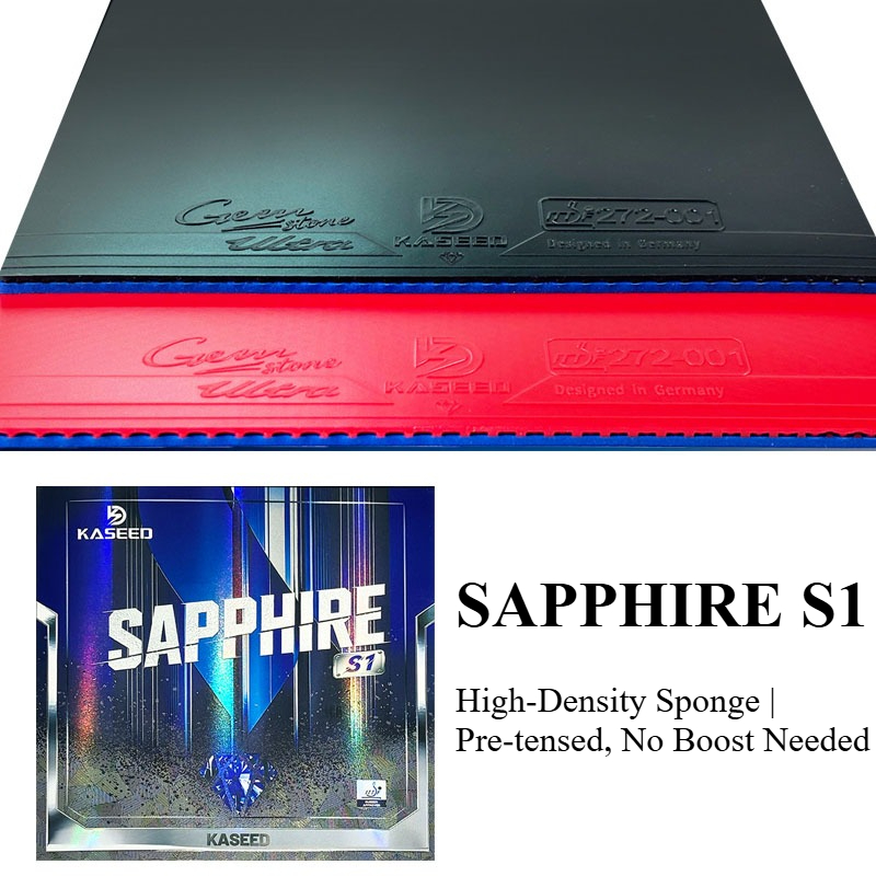 KASEED SAPPHIRE S1 Tafeltennis - Table Tennis Rubber recensie en prijs