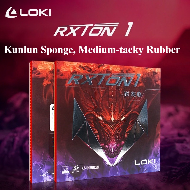 LOKI Tafeltennisrubber RXTON 1 - Table Tennis Training recensie en prijs
