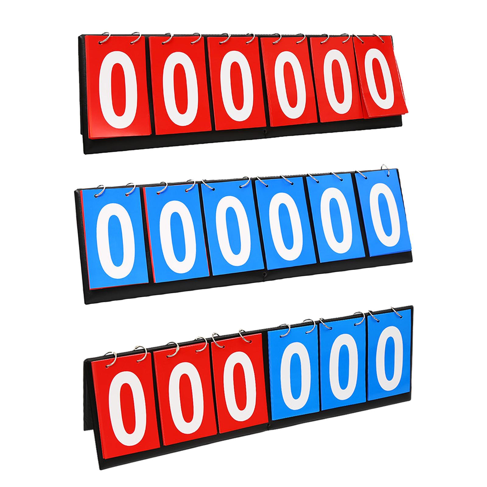 6-delige scorebordset, draagba - Table Tennis Scoring recensie en prijs