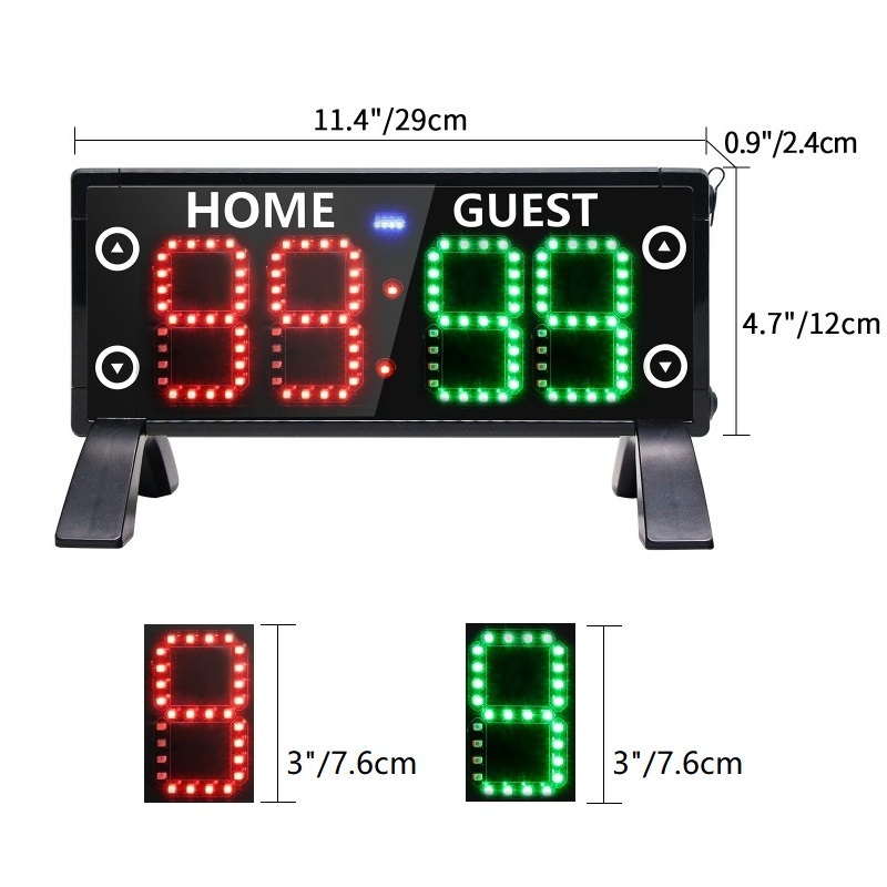 Multisport touchscreen scorebo - Table Tennis Scoring recensie en prijs