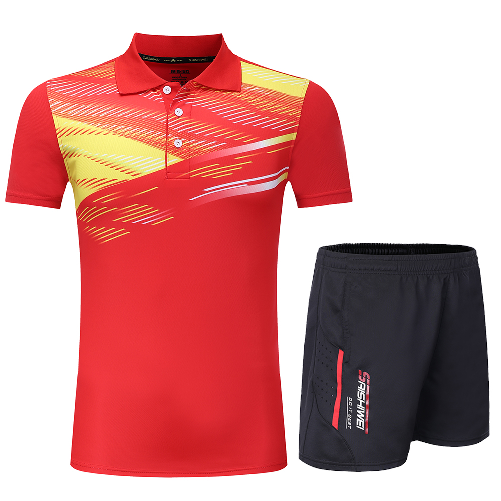 Nieuwe Heren Tennist T-Shirt T - Table Tennis Uniform recensie en prijs